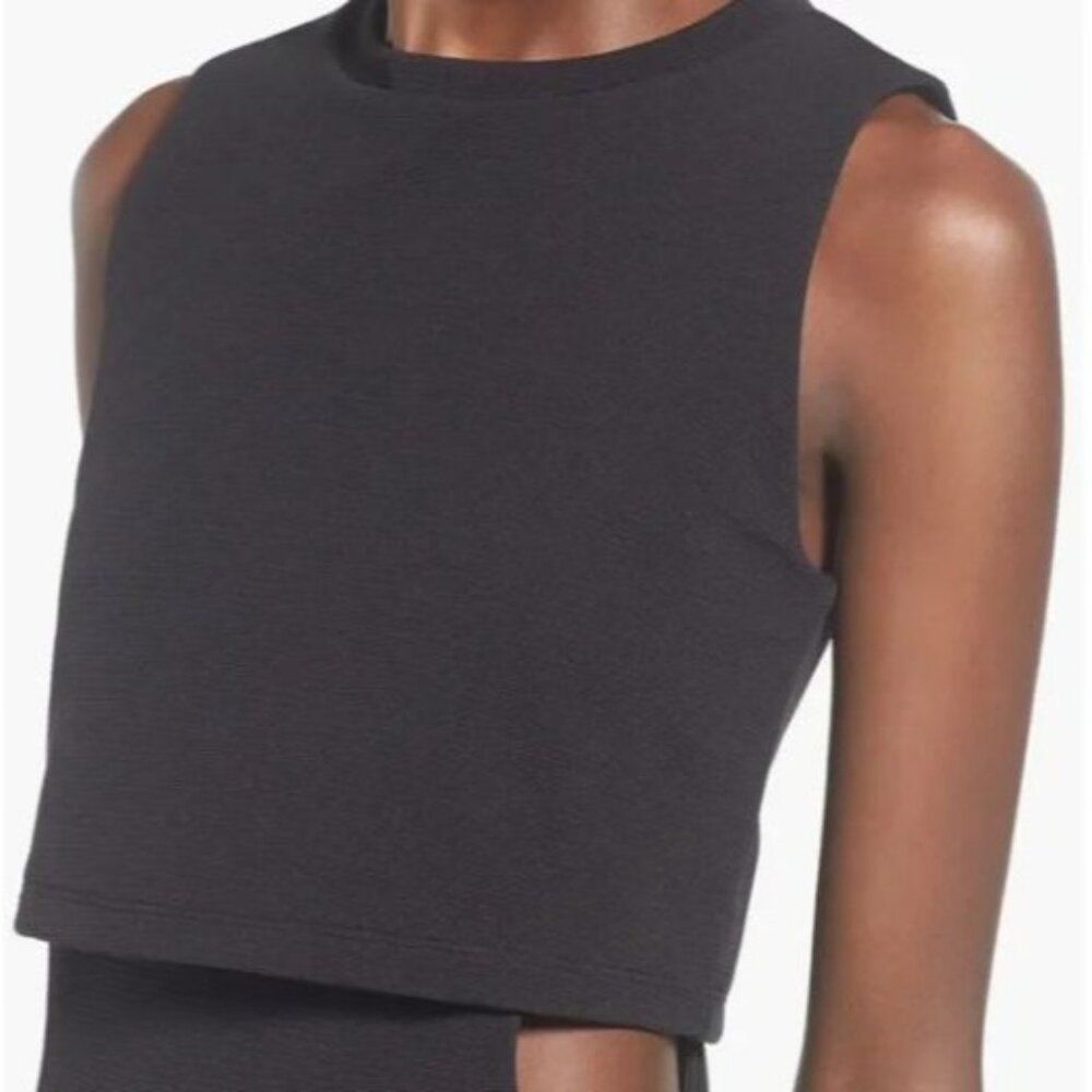 Leith Side Cutout Popover Midi Dress - Picture 9 of 11